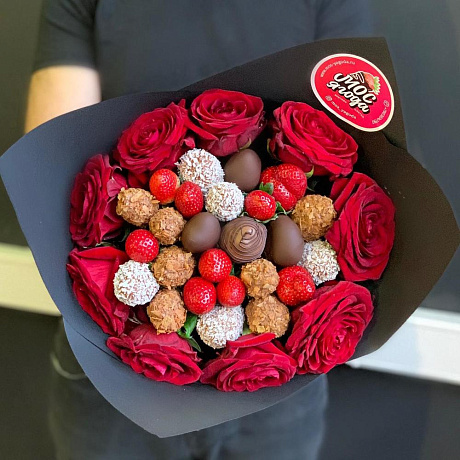 Букет цветов Фламенко - Фото 1