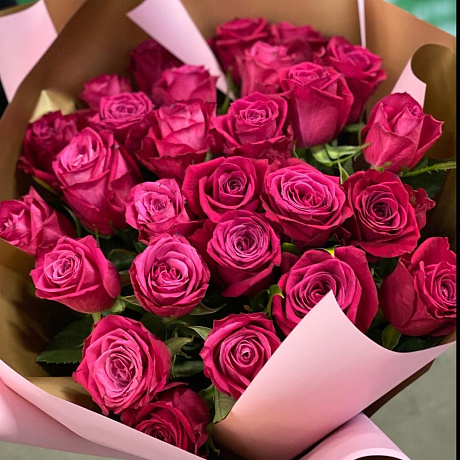 Букет из 27 роз №2 - Фото 1