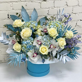 Букет цветов "Зима в Майями"