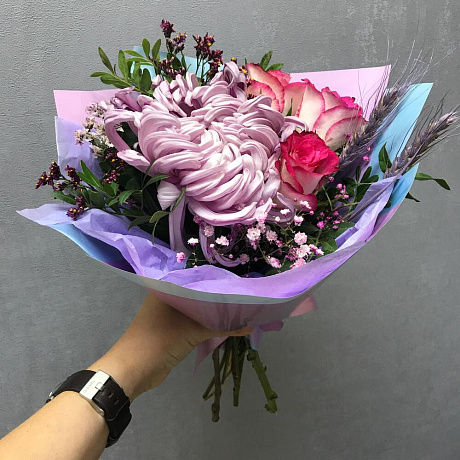 Мини букетик цветов №165 - Фото 1