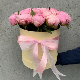 Пион в коробочке 21