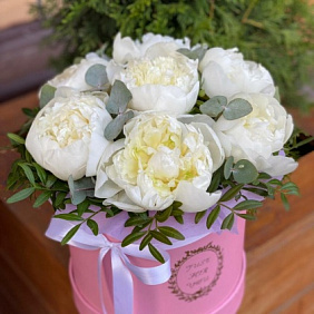 Букет цветов "Белый ангел" №166