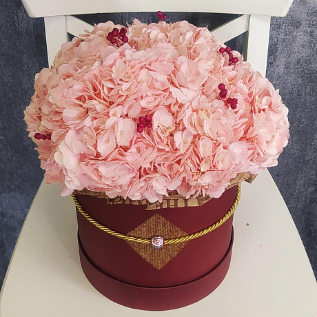 Букет цветов Розовый Закат №162 - Фото 1