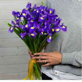 Букет из ирисов 21 шт