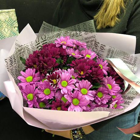 Яркие хризантемы №161 - Фото 1