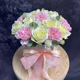 Букет цветов "Розовое утро" №164