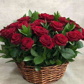 Корзина роз №160