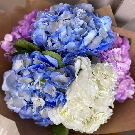 Букет из гортензии №169 - Фото 1