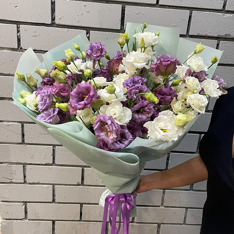 Букет эустом №165 - Фото 1