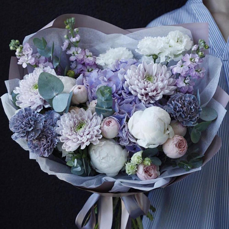 Букет цветов Очарованная луной - Фото 1