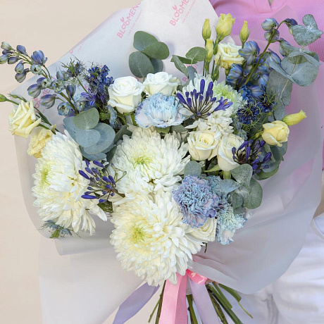 Букет Expert с хризантемой - Фото 1