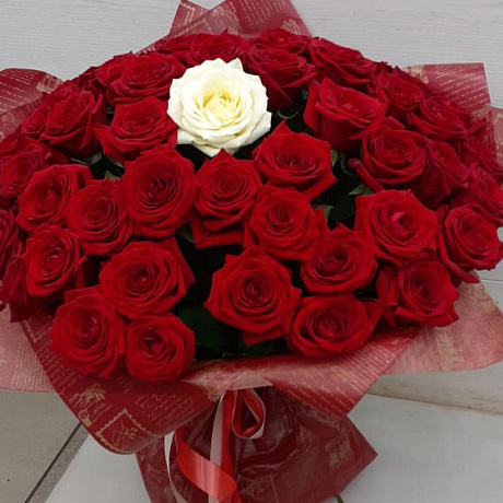 Букет цветов Единственной №161 - Фото 1