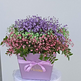 Букет цветов "Брызги акварели"