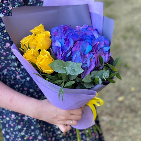 Букет цветов Космос №169 - Фото 1