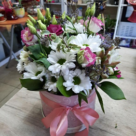 Цветы в коробке "аэлита"