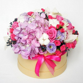 Букет цветов "Сочные краски" №2