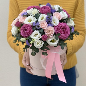 Букет цветов "Благородная нежность" 
