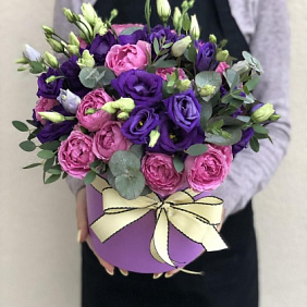 Букет цветов "Сапфир"