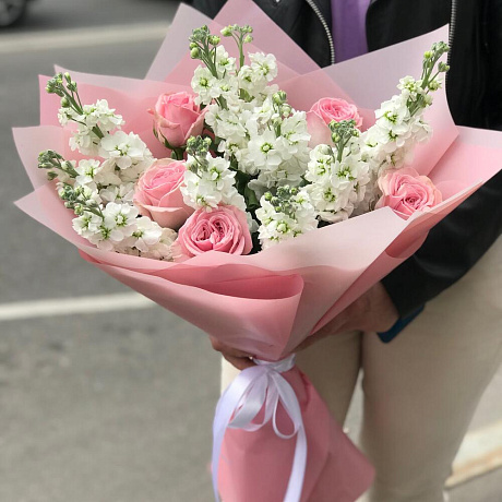 Букет цветов Нежность №207 - Фото 1