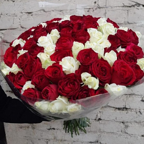 Букет из 101 розы №190