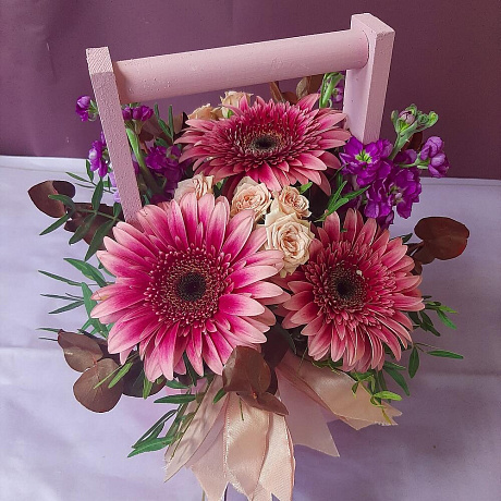 Ящик  с цветами №186 - Фото 1