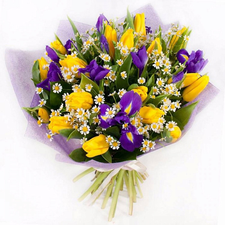 Букет цветов Ромашковый вальс - Фото 1