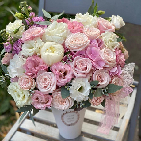 Букет цветов Princess №163 - Фото 1