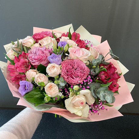 Букет цветов Нежность №297 - Фото 1