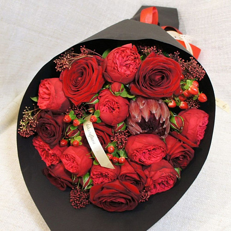 Букет цветов Моя страсть - Фото 1