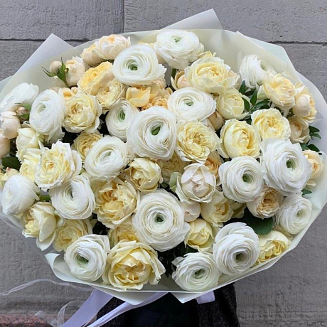 Букет цветов «Бодрящий взгляд» - Фото 1