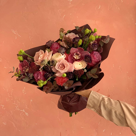 Букет цветов Лувр - Фото 1