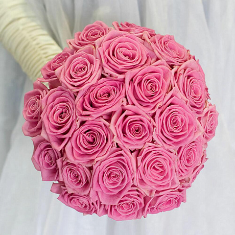 Букет невесты Розовый каприз - Фото 1