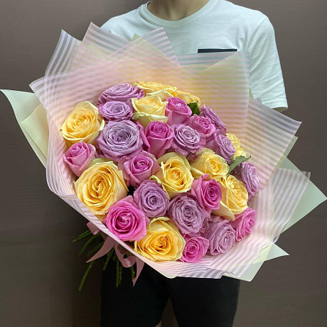 29 роз микс - Фото 1