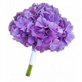 Букет невесты из гортензии