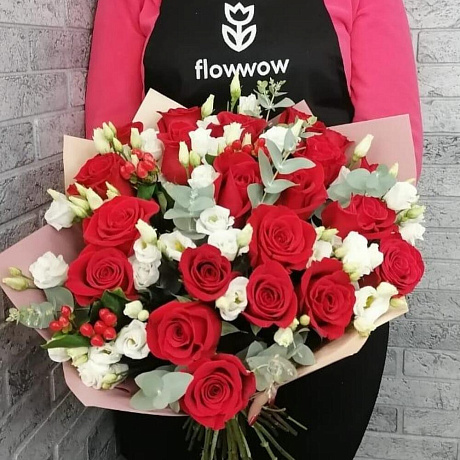 Букет цветов Для любимой женщины №161 - Фото 1