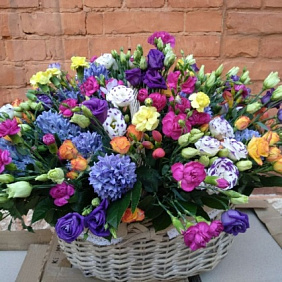 Букет цветов "Взрыв цвета"