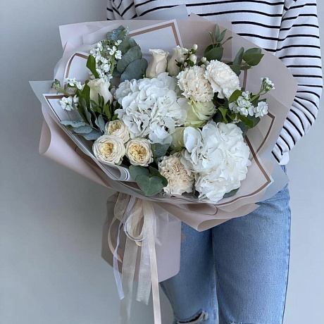 Букет цветов Теплая встреча №164 - Фото 1