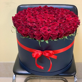 Цветы в коробке №355