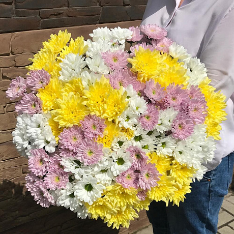 Букет цветов Хорошее настроение №161 - Фото 1