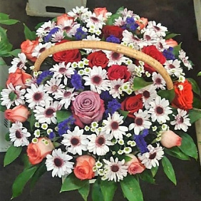 Букет цветов "с любовью" №190