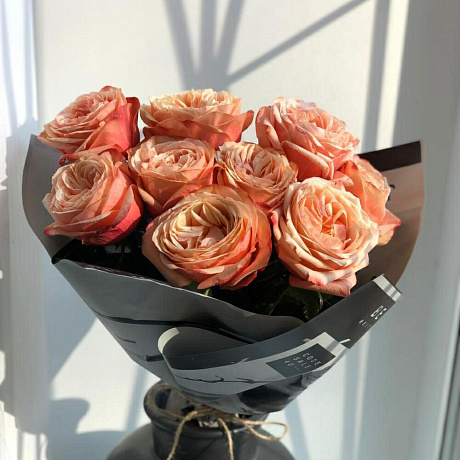 Букет из Пионовидных роз №173 - Фото 1