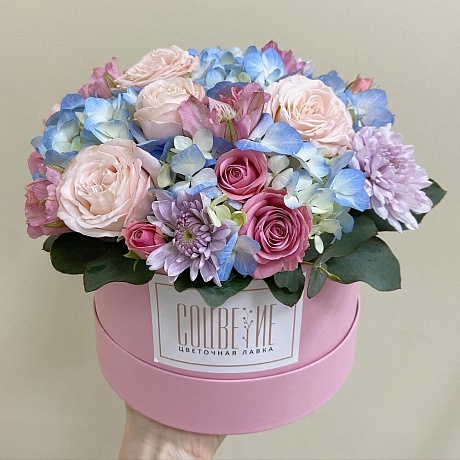 Цветы в коробке №298 - Фото 1