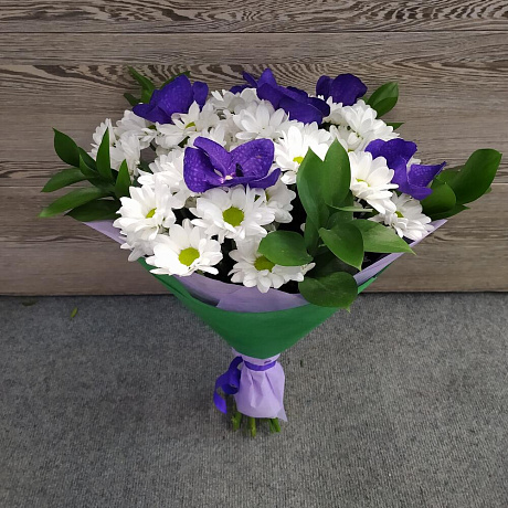 Букет цветов Бабочки №163 - Фото 1