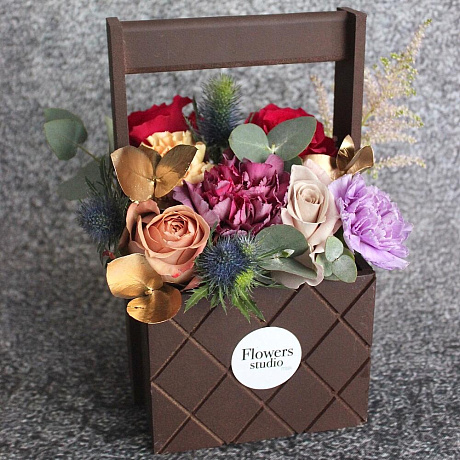 Ящик  с цветами №176 - Фото 1