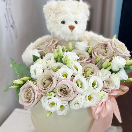 Цветы в коробке №659 - Фото 1