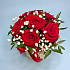 Коробка с бордовыми розами Ред Наоми - Фото 3