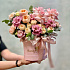 Композиция с ароматными пионовидными розами  «Сахарный нектарин  - Фото 2