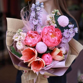 Прелестный букет цветов