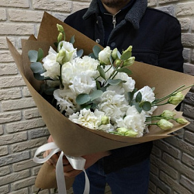 Букет цветов "White love"