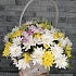 Букет цветов Ромашковое лукошко №162 - Фото 2